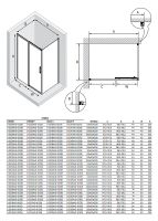 Товар: Душевой уголок New Trendy Prime Black 110х80 L D-0318A/D-0128B профиль Черный стекло прозрачное - фото 9 Душевой уголок New Trendy Prime Black 110х80 L D-0318A/D-0128B профиль Черный стекло прозрачное — фото 9, Душевые уголки