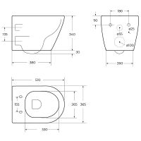 Товар: Комплект унитаза Cezares Stylus-Tor CZR-6601-TH-TOR/CZR-2316-SC с инсталляцией BelBagno BB026/BB081CR с сиденьем Микролифт и клавишей смыва Хром глянцевый - фото 20 Комплект унитаза Cezares Stylus-Tor CZR-6601-TH-TOR/CZR-2316-SC с инсталляцией BelBagno BB026/BB081CR с сиденьем Микролифт и клавишей смыва Хром глянцевый — фото 20, Комплекты унитаз + инсталляция