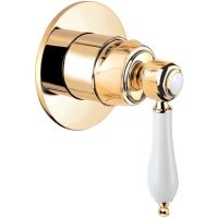 Смеситель для душа Cezares Aphrodite APHRODITE-DIM2-03/24-Bi Золото 24 карат — фото 1, Смеситель для душа