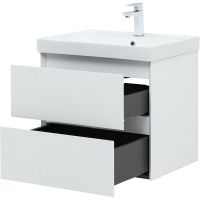Товар: Тумба под раковину Aquanet Альтера 60 337154 подвесная Белая матовая - фото 7 Тумба под раковину Aquanet Альтера 60 337154 подвесная Белая матовая — фото 7, Мебель для ванной