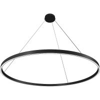 Подвесной светильник Maytoni Modern Rim MOD058PL-L65B3K Черный — фото 1, Подвесные светильники