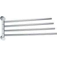 Полотенцедержатель WasserKRAFT K-1034 поворотный Хром — фото 1, Полотенцедержатели