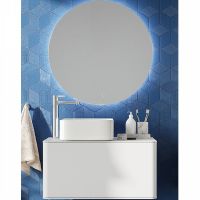 Комплект мебели для ванной STWORKI Ноттвиль 80 414407 подвесной Белый матовый — фото 1, Комплекты мебели для ванной