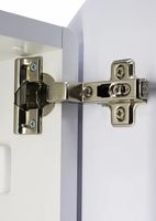 Зеркальный шкаф Континент Torneo White LED 60 МВК069 с подсветкой Белый — фото 6, Зеркальные шкафы в ванную