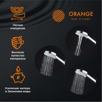 Ручной душ Orange O-Shower OS03 Хром — фото 6, Лейки для душа