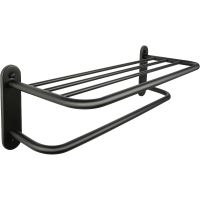 Полка для полотенец Fixsen Hotel FX-31015B Черная — фото 1, Полки для полотенец