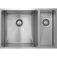 Кухонная мойка Seaman Eco Marino SME-635DR.A Нержавеющая сталь — фото 1, Кухонные мойки