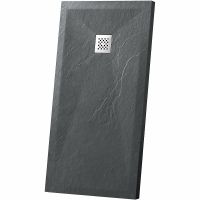 Душевой поддон из искусственного камня Vincea 160x90 VST-4SR9016A Антрацит — фото 1, Душевые поддоны из искусственного камня