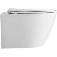 Комплект унитаза с инсталляцией Orange CI07-100W+APB200 с сиденьем Микролифт и клавишей смыва Хром глянцевый — фото 3, Комплекты унитаз + инсталляция