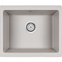 Кухонная мойка Paulmark Gera 60 PM205546-GR Серая — фото 1, Кухонные мойки