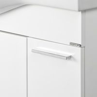 Тумба под раковину Aquaton Инди 80 1A188401ND010 подвесная Белая — фото 4, Мебель для ванной