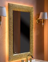 Зеркало Boheme Armadi Art NeoArt Aura 60 536 с подсветкой Золото — фото 3, Мебель для ванной