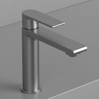 Смеситель для раковины Vincea Vogue VBF-1V1GM Вороненая сталь — фото 2, Смесители для раковины