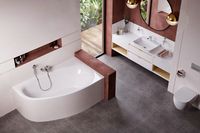 Товар: Акриловая ванна Excellent Kameleon 170х110 R WAEX.KMP17WH без гидромассажа - фото 4 Акриловая ванна Excellent Kameleon 170х110 R WAEX.KMP17WH без гидромассажа — фото 4, Ванны