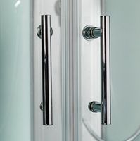 Душевая кабина WeltWasser WW500 Aller 901 90x90 10000003254 профиль Хром стекло прозрачное — фото 6, Душевые кабины