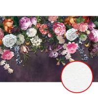 Фреска Ortograf Цветы 33967 Фактура бархат FX Флизелин (4*2,7) Фиолетовый/Разноцветный, Цветы — фото 1, Фрески