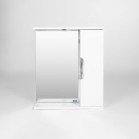 Товар: Зеркало со шкафом VIANT Лима 60 VLIM60-ZSH Белое - фото 2 Зеркало со шкафом VIANT Лима 60 VLIM60-ZSH Белое — фото 2, Зеркальные шкафы в ванную