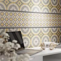 Керамический декор Kerama Marazzi Эрмитаж 2 матовый VT\A460\5009 20х20 см — фото 2, Керамическая плитка