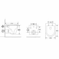 Товар: Унитаз Vincea Piatti VT1-11T подвесной Белый с сиденьем Микролифт - фото 12 Унитаз Vincea Piatti VT1-11T подвесной Белый с сиденьем Микролифт — фото 12, Подвесные унитазы