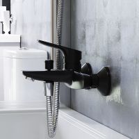 Смеситель для ванны Damixa Jupiter 771000301 Черный матовый — фото 4, Смесители