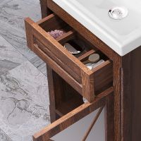 Тумба под раковину Opadiris Палермо 50 R 00-00002360 Светлый орех — фото 6, Мебель для ванной