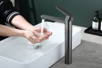 Смеситель для раковины Splenka S222.15.09 Графит матовый — фото 9, Смесители для раковины