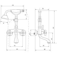 Товар: Смеситель для ванны Migliore Provance 19471 Хром - фото 3 Смеситель для ванны Migliore Provance 19471 Хром — фото 3, Смесители