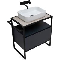 Товар: Тумба под раковину Allen Brau Priority 70 1.31001.AM Антрацит матовый - фото 20 Тумба под раковину Allen Brau Priority 70 1.31001.AM Антрацит матовый — фото 20, Тумбы под раковину