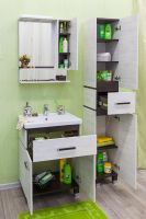 Тумба под раковину Sanflor Техас 60 Н0000001077 Северное дерево светлое — фото 6, Тумбы под раковину