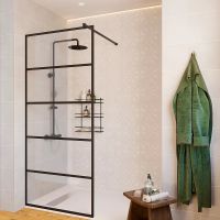 Полка корзина DIWO Смоленск П16102 Черный муар — фото 2, Полки для ванной и душа