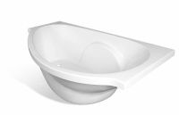 Ванна из искусственного камня Эстет Грация 170х94 R ФР-00000633 без гидромассажа — фото 2, Ванны из искусственного камня