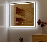 Зеркало Art&Max Monza AM-Mon-900-800-DS-F с подсветкой с сенсорным выключателем — фото 2, Мебель для ванной