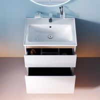 Тумба под раковину AM.PM X-Joy 65 M85AFSX0652WG Белый глянец — фото 9, Мебель для ванной