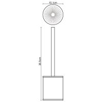 Ершик для унитаза WasserKRAFT Rossel K-5727 Белый — фото 3, Ершики для унитаза
