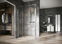 Душевая стенка Ravak Nexty NPS-90 90O70C00Z1 профиль Хром стекло Transparent — фото 2, Боковые стенки