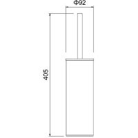 Ершик для унитаза Timo Saona 13161/03 Черный матовый — фото 2, Ершики для унитаза