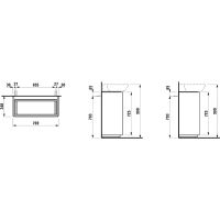Товар: Тумба под раковину Laufen Ino 77 4.0300.2.110.260.1 Белая матовая - фото 2 Тумба под раковину Laufen Ino 77 4.0300.2.110.260.1 Белая матовая — фото 2, Мебель для ванной