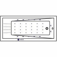 Товар: Акриловая ванна Whitecross Wave Slim 160x80 0111.160080.100.NANO.GL с гидромассажем - фото 8 Акриловая ванна Whitecross Wave Slim 160x80 0111.160080.100.NANO.GL с гидромассажем — фото 8, Ванны