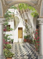 Товар: Фреска Ortograf Городской пейзаж 3934 Фактура флок FLK Флизелин (2*2,7) Разноцветный, Город/Цветы - фото 2 Фреска Ortograf Городской пейзаж 3934 Фактура флок FLK Флизелин (2*2,7) Разноцветный, Город/Цветы — фото 2, Фрески