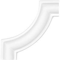 Угловой элемент молдинга Перфект AD340-12 10x80x80 мм — фото 1, Молдинги