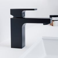 Смеситель для раковины Hansgrohe Vernis Shape Черный матовый арт-71569670 — фото 2, Смесители для раковины