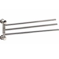 Полотенцедержатель WasserKRAFT Ammer K-1933 поворотный Хром матовый — фото 1, Полотенцедержатели