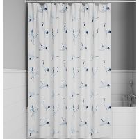 Штора для ванны Iddis Base 180х200 BP02P18i11 Белая — фото 1, Аксессуары для туалета