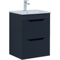 Тумба под раковину Aquanet Практика 50 330456 подвесная Маренго — фото 1, Тумбы под раковину