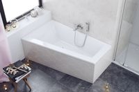 Акриловая ванна Excellent Sfera 170х100 L WAEX.SFL17WH без гидромассажа — фото 2, Ванны