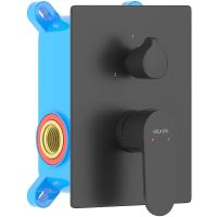 Смеситель для душа Aquatek Оберон AQ1246MB Черный матовый — фото 1, Смесители