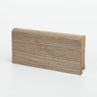 Плинтуса Deartio Древесные декоры B202-31 Дуб Светлый МДФ 2050х80х16 мм — фото 1, Напольные плинтусы