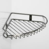 Товар: Полка корзина WasserKRAFT Ammer K-1511 угловая Хром матовый - фото 2 Полка корзина WasserKRAFT Ammer K-1511 угловая Хром матовый — фото 2, Полки для ванной и душа