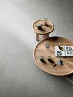 Керамогранит Vitra Flake Cement Серый Матовый R10A Ректификат K947893R0001VTER 60х120 см — фото 2, Керамогранит