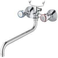 Смеситель для ванны Viko V-2425 универсальный Хром — фото 1, Смеситель для ванны